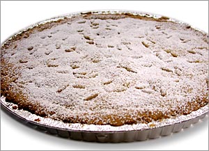 Crostata di banane e amaretti